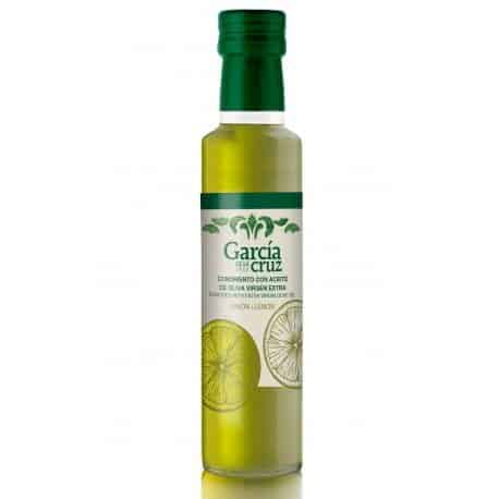 aceite de oliva aromatizado con limón