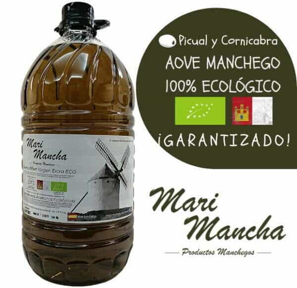 aceite de oliva ecológico Marimancha